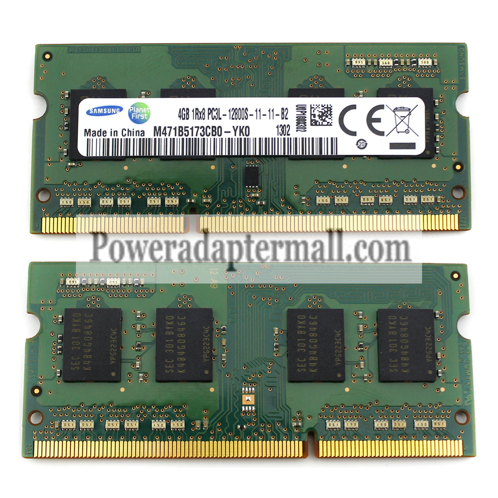 Samsung DDR3 4G 1Rx8 PC3L-12800S-11-11-B2 DDR3 Sodimm Memory RAM